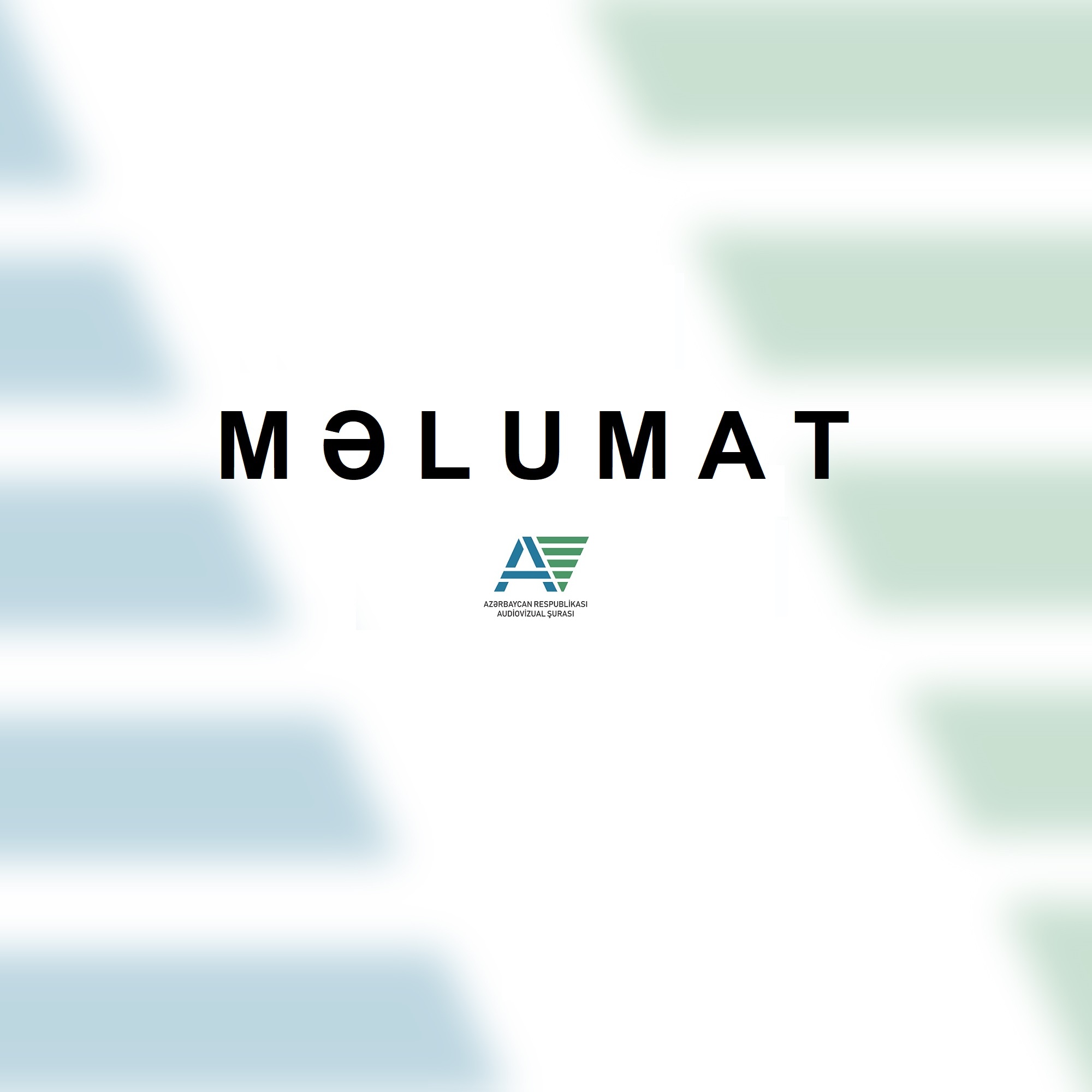Audiovizual Şuranın məlumatı